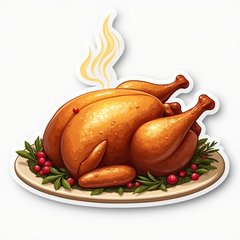 thanksgiving sticker preview