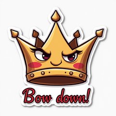 crown sticker preview