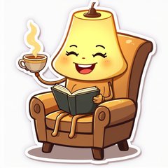 lamp sticker preview