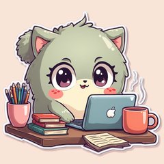 computer sticker preview